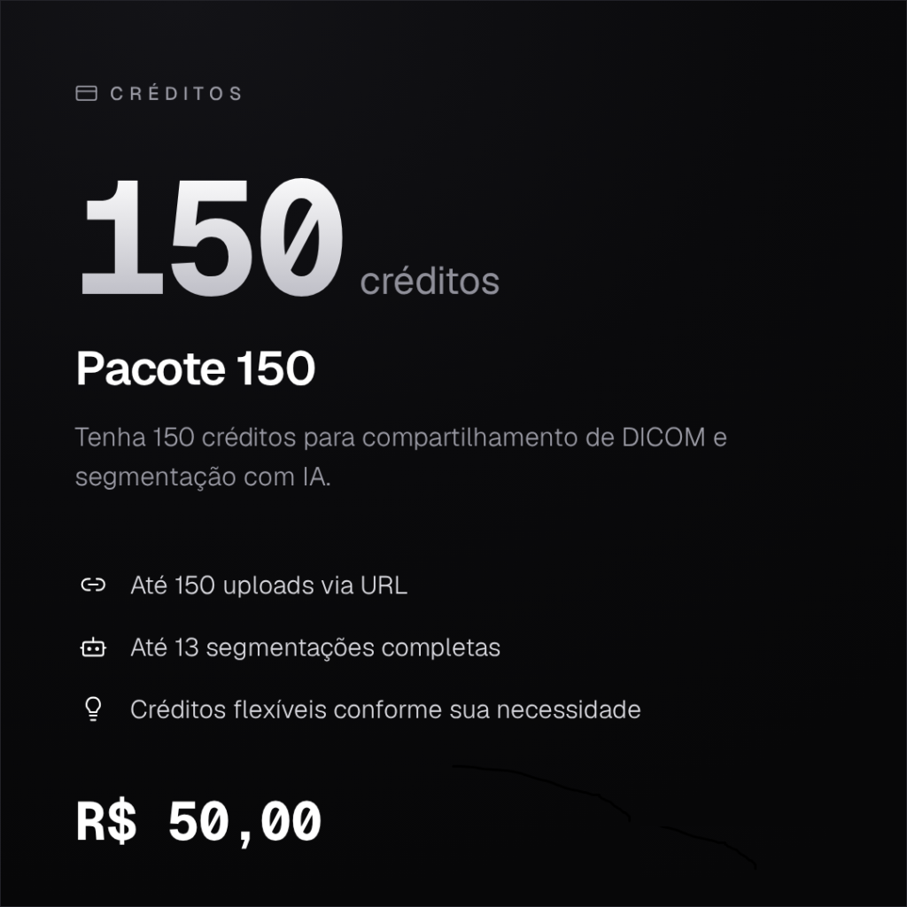 Pacote de 150 Créditos