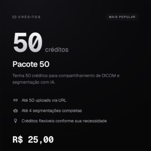 Pacote de 50 Créditos